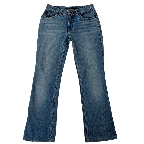 Vintage Rare Y2K Marc Jacobs Blue Denim Jeans Size 4 - Picture 1 of 10